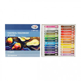 Пастель масляная 25цв."Студия", Гамма 