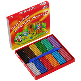 Пластилин Мультики 12цв. 240гр. Гамма