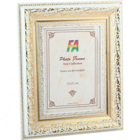 Фоторамка пластик FA 21х30 "Версаль" Белый 