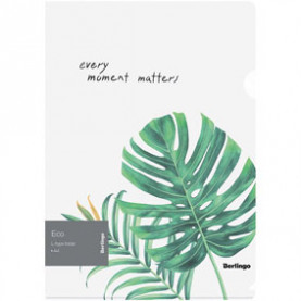 Папка-уголок А4 "Eco", 200мкм, с рисунком, Berlingo
