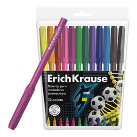 Фломастеры 12цв. Sport DNA, ЕК