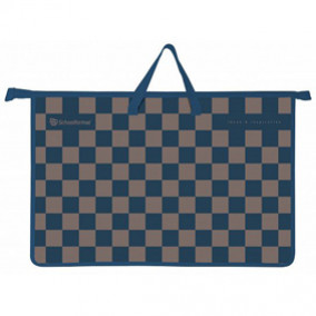 Папка для художественных работ А3, Чередование цветов, на молнии, пластик, Schoolformat