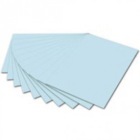 Бумага цветная 300г/м2, 50х70см, Голубой ледяной