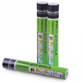 Бумага для факса 210мм х15м 